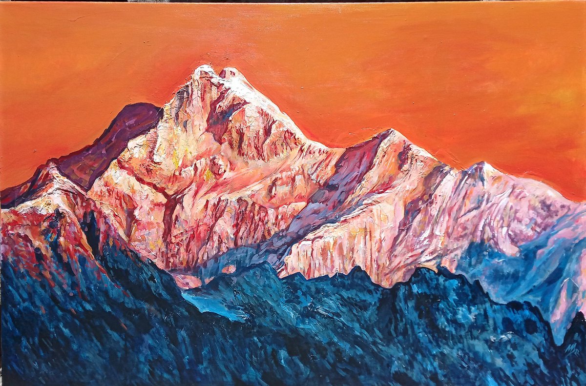 bully_ceasar's tweet photo. #art #paintings  #nature #mountains ..on commission https://t.co/sVbKtxYMbg