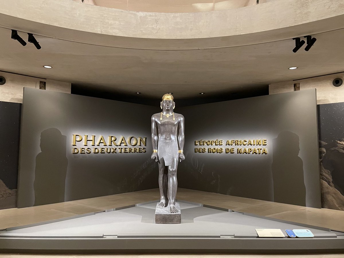 MuseeLouvre's tweet image. L&apos;exposition #PharaonDesDeuxTerres a ouvert ses portes ce matin ! 📣

Découvrez l&apos;épopée africaine des rois de Napata, du royaume de Kouch, dans l&apos;actuel Soudan, jusqu&apos;au delta du Nil en Egypte. ✨

👉 bit.ly/BilletteriePha…
🗓️ Jusqu&apos;au 25 juillet 2022.