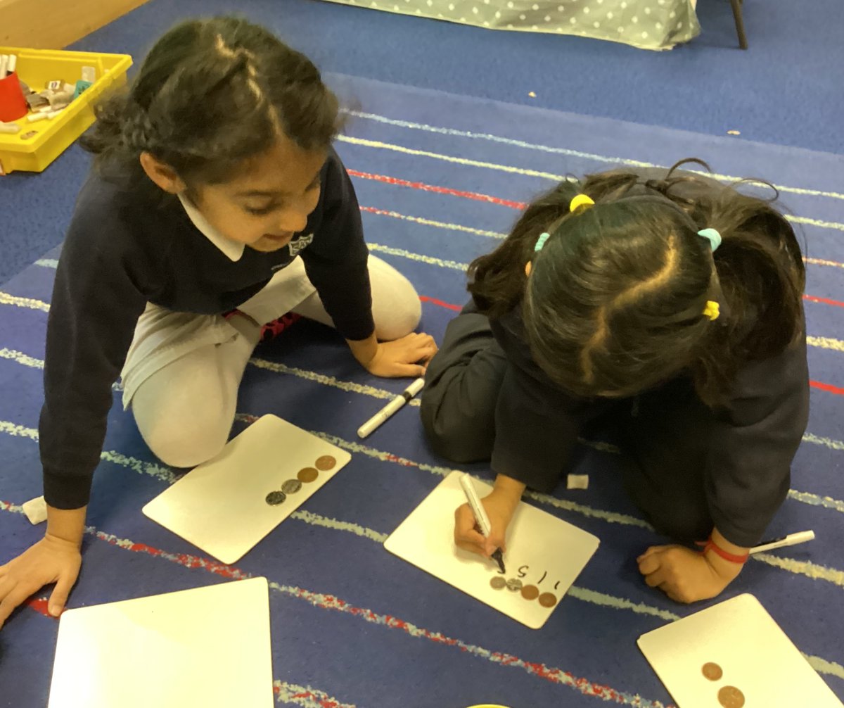 StainesPrepYr1's tweet photo. We have loved learning about British coins this week in #StainesPrepMaths. It has been great to use iPads to help facilitate some activities as we have been ordering and counting different coins π° #StainesPrepDigitalLearning https://t.co/qSxx2RlIYT