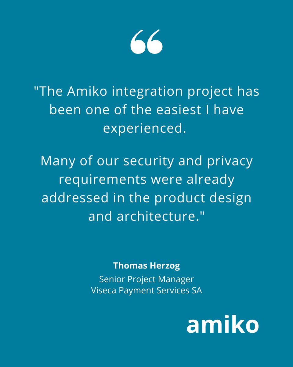 We are proud to hear our customers' positive experience working with Rivero. 

Check out the interview with <a href="/Viseca_Cards/">Viseca Card Services</a> about the integration project with our fraud &amp; dispute solution, #Amiko 👇🏼

#mastercard #visa #paymentsolutions

bit.ly/3Lr37fY
