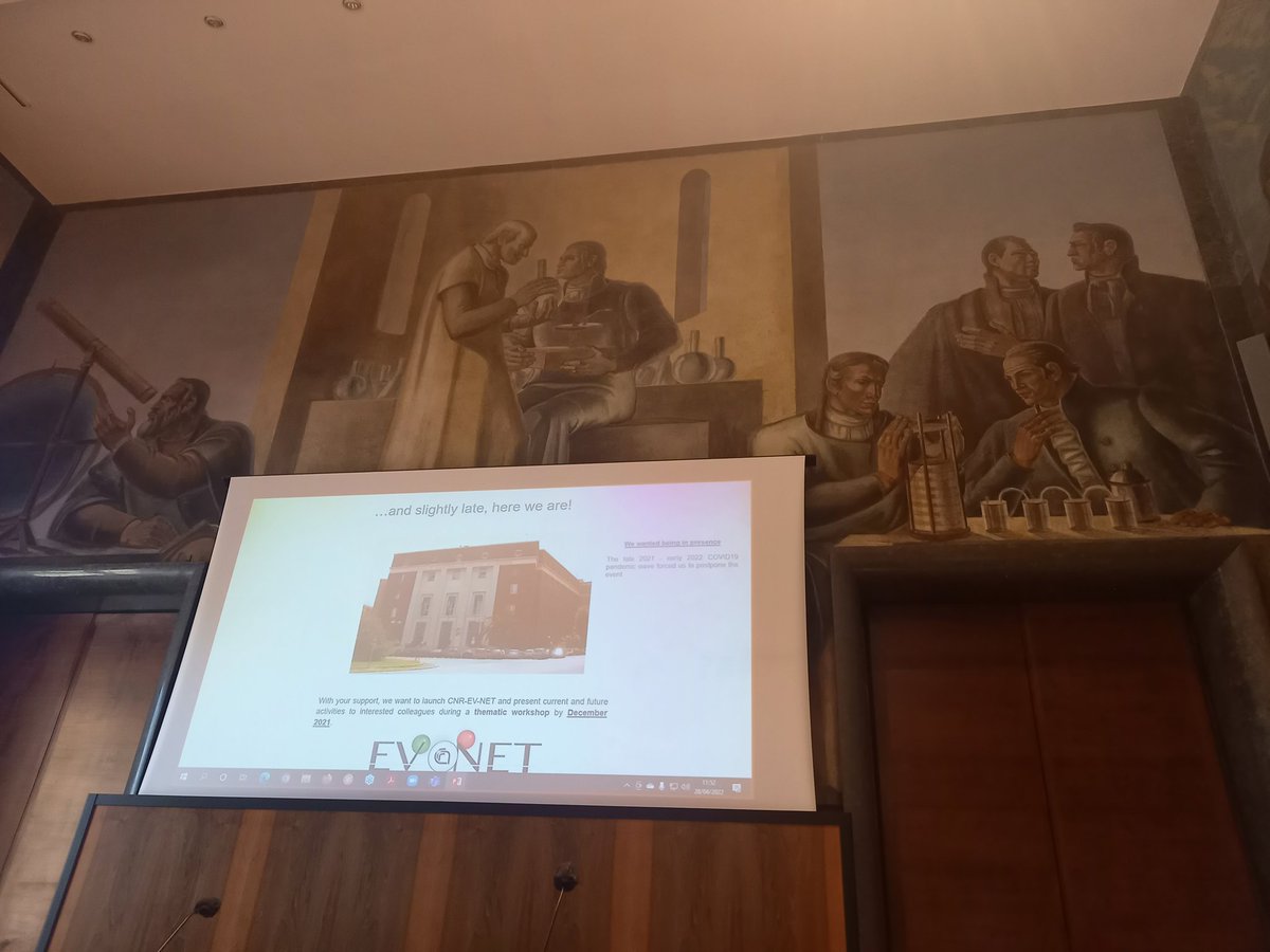 Marina Cretich (@marinacretich) on Twitter photo Great day today: the foundation of CNR-EV-NET to join forces in the #ExtracellularVesicles field among <a href="/CNRsocial_/">CNR Consiglio Nazionale delle Ricerche</a> researchers . Thanks to our speakers <a href="/EditBuzas/">Edit Buzas</a> and <a href="/BBussolati/">Benedetta Bussolati</a> for their inspiring talks and to CNR directors for their support Great day today: the foundation of CNR-EV-NET to join forces in the #ExtracellularVesicles field among <a href="/CNRsocial_/">CNR Consiglio Nazionale delle Ricerche</a> researchers . Thanks to our speakers <a href="/EditBuzas/">Edit Buzas</a> and <a href="/BBussolati/">Benedetta Bussolati</a> for their inspiring talks and to CNR directors for their support