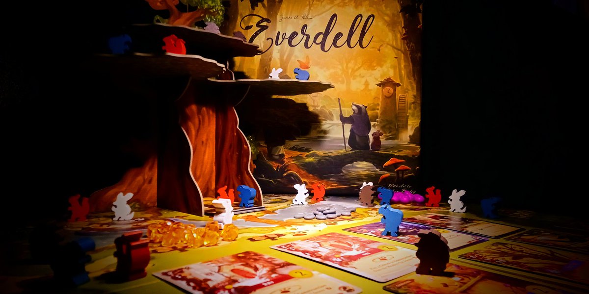 It's been a while since I got Everdell to the table <a href="/StarlingGames/">Starling Games</a> . Ok Rugwort, let's see what you've got!!