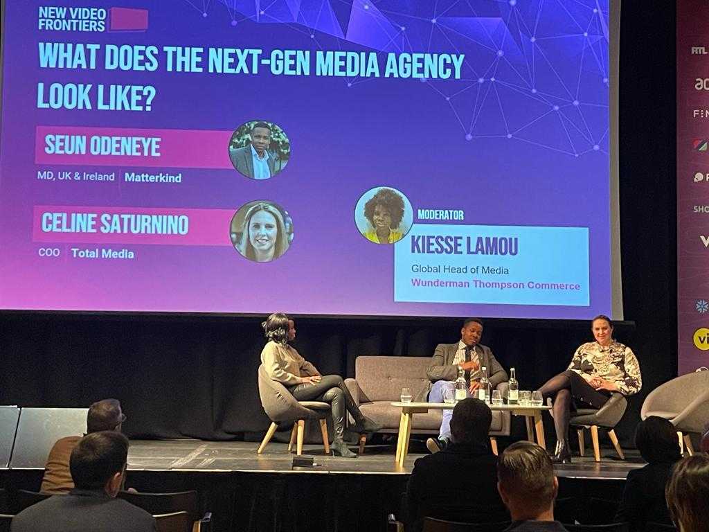 Caught on camera, our COO @MaccaCM on the Innovation Stage at @videoweek  #NewVideoFrontiers sharing her views on what the next-gen media agency looks like!

#NVF2022 #CTV