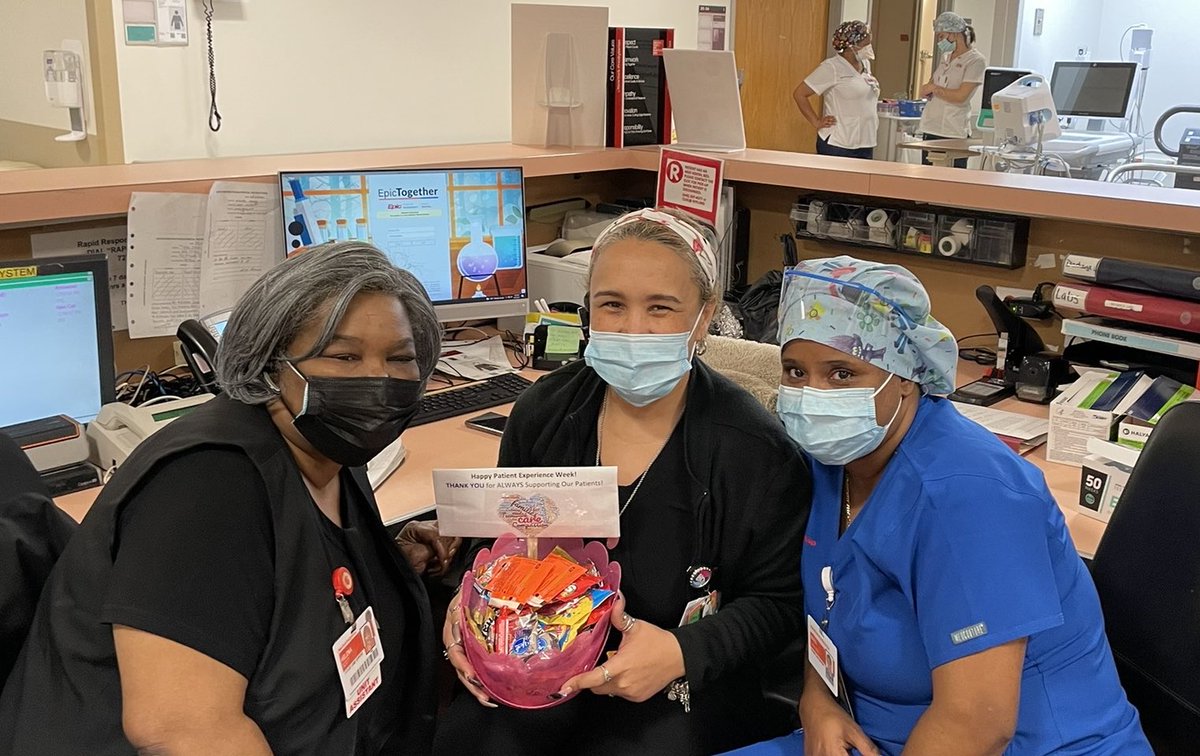 Awesome 2FE Team: Celebrating PX week! #CompassionateCare #ThankYou
⁦<a href="/AllinatTheAllen/">AllenHospital</a>⁩⁦<a href="/CPBalsam/">Courtney P. Balsam</a>⁩ ⁦<a href="/2FieldEast1/">ALLEN_2FE</a>⁩ ⁦<a href="/BernadetteKhan/">Bernadette Khan</a>⁩