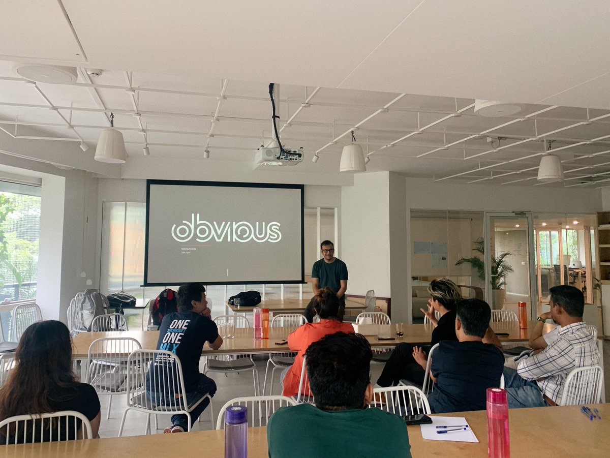 It’s been an exciting Thursday for us at the studio: we hosted some incredible people from <a href="/MicrosoftDesign/">Microsoft Design</a>, including the CVP of Design <a href="/alshumdesign/">albert shum</a>! 

After <a href="/gonsalves_r/">Rahul Gonsalves</a> set the stage with an intro to design in India, we began a whistle-stop tour of some of our best work…