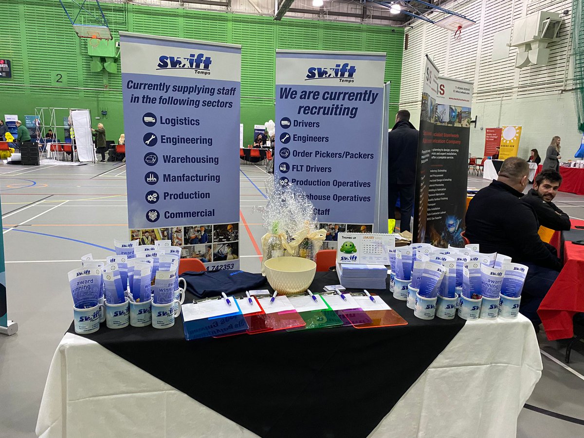 dave_cott's tweet image. Great Day at our first Deeside Jobs Fair, met some lovely candidates and potential clients #walesjobs, #deesidejobs, #swifttemps, #swiftplacements, #letsgettowork, #swiftjobs