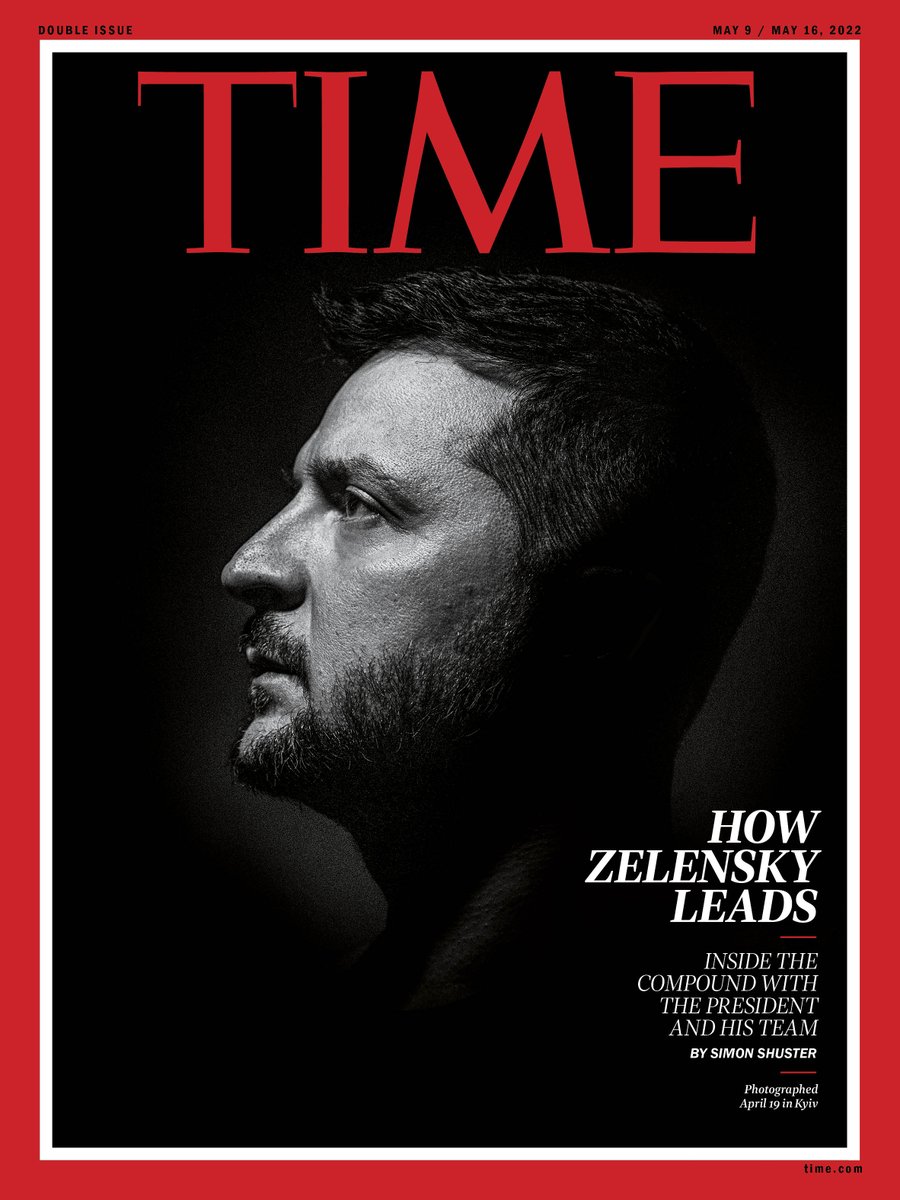 ukraine_world's tweet photo. President of 🇺🇦 on the cover.
#StandWithUkraine️ https://t.co/vx3AvLJUF8