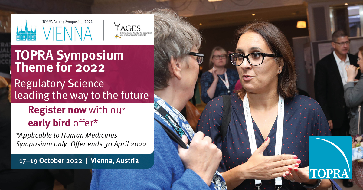 TOPRANEWS's tweet photo. Book your place at our Human #Medicines #Symposium before 30 #April and save with our #earlybird rate.
Get the #earlybird rate >> https://t.co/maGhxbVvdE
#TOPRASYM22 #pharmaceutical #pharma #medicaldevices #medtech #veterinary #VeterinaryMedicines #industry https://t.co/z7xchUAse8