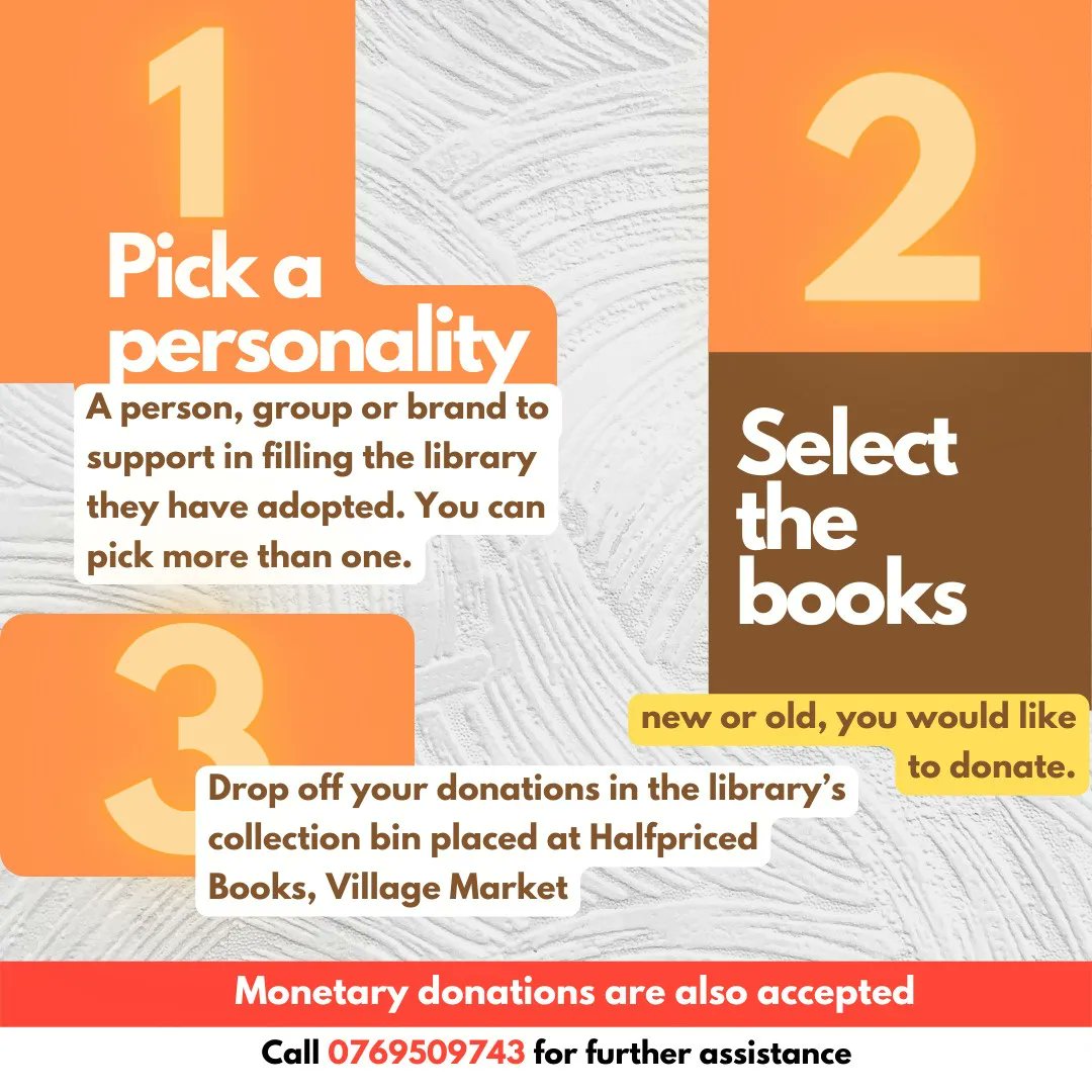 Motofestivals's tweet photo. Gather your Preloved books, choose which adopted libraries you'd like to donate to &amp; drop them off at their respective collection bins at @halfpricedbooks, @VillageMarket .🔥

#Motofestival2022
#FiringUpAfricanLiterature https://t.co/TDFmnXfHWc