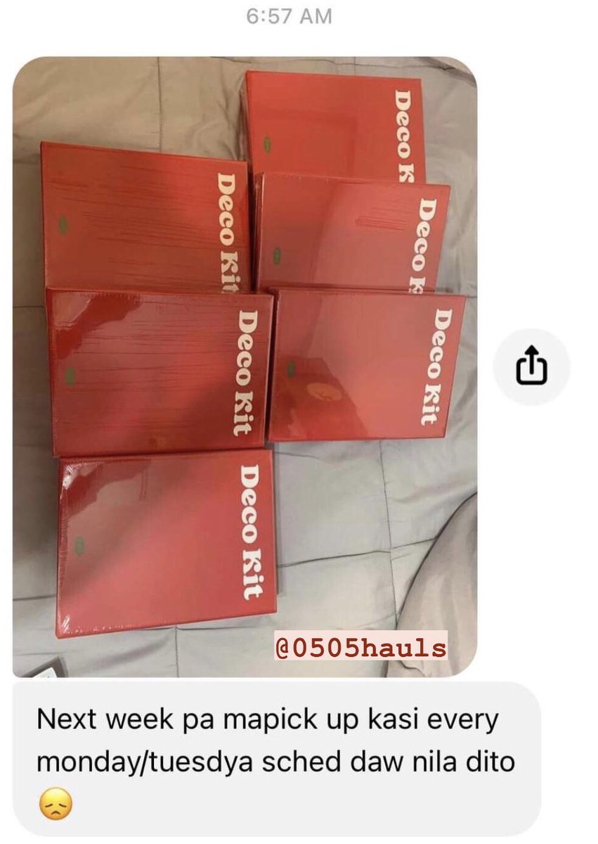 0505hauls's tweet photo. #0505updates
re: deco kits
kr consol alr received all of the deco kits (20 pcs) and is currently packing ^____^ please note that the schedule of pick up is this coming monday / tuesday, thank you for your patience! https://t.co/1r8jkfcJh0