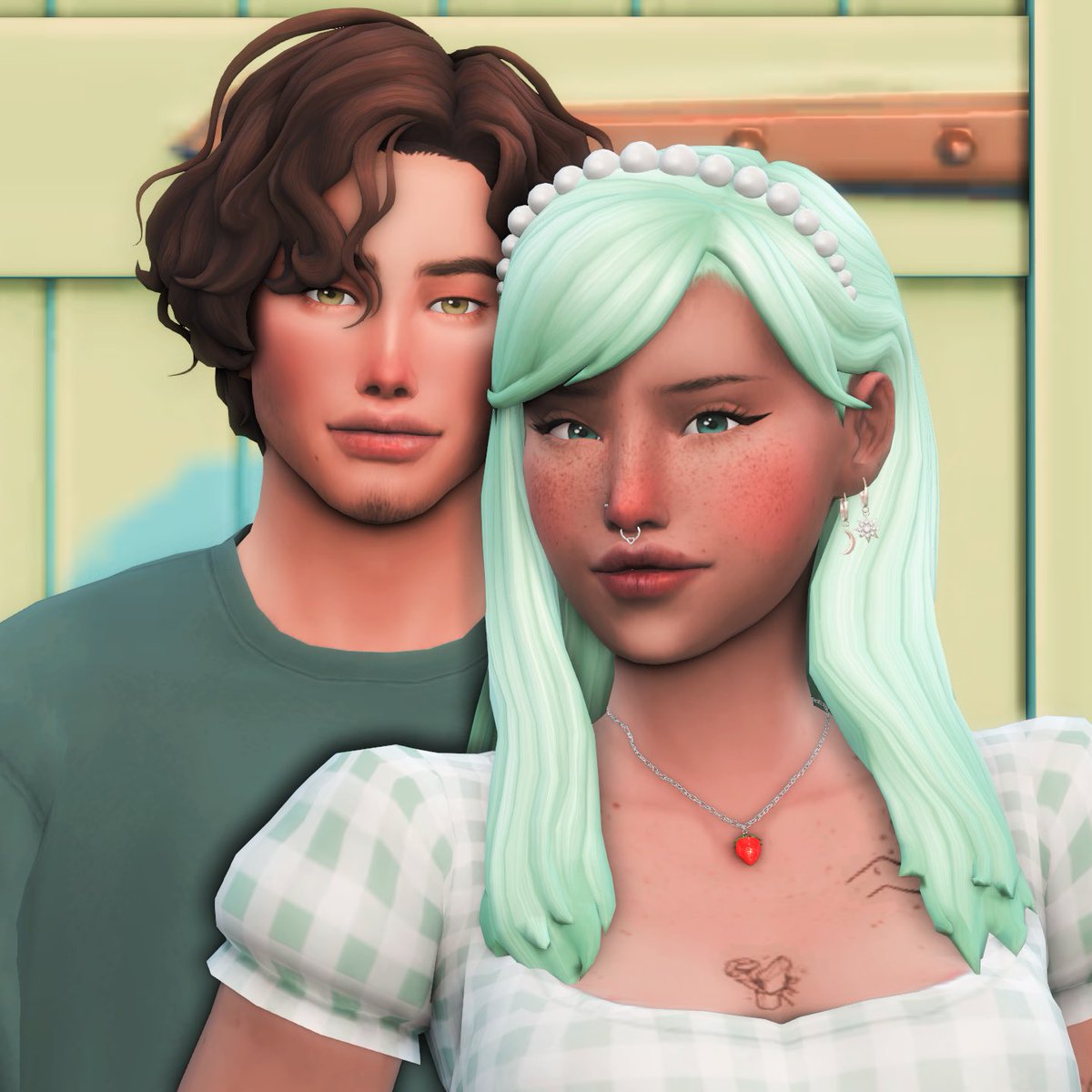 simsbooo's tweet photo. The cutest couple right now 🥰 #TS4 #TheSims4 #Sims4 #ShowUsYourSims https://t.co/12rLQsnQTP