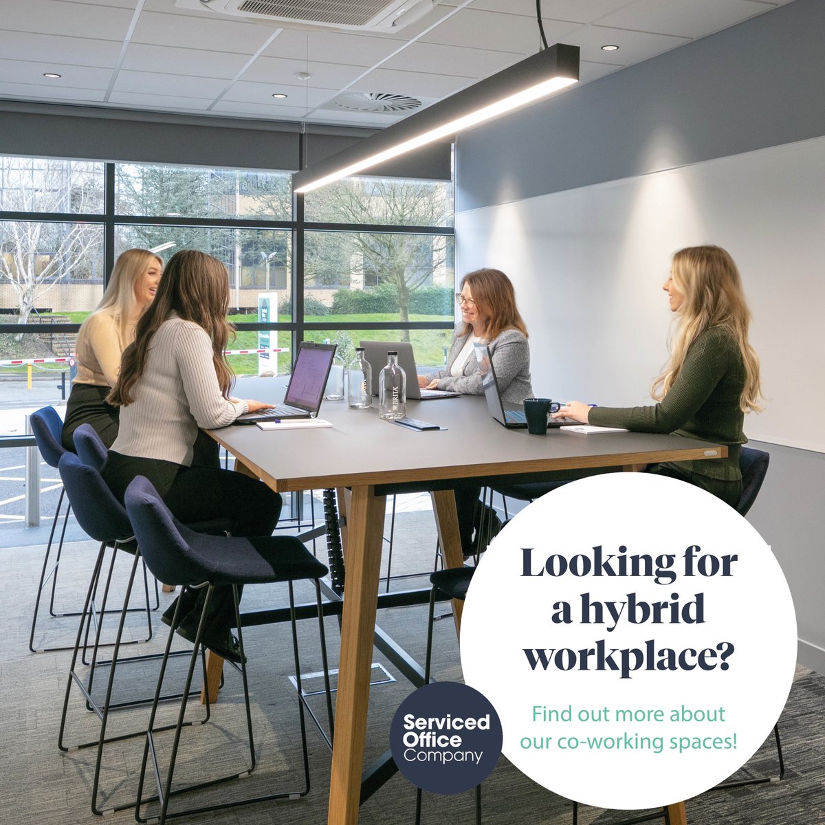Looking for something a little more flexible? Why not take advantage of our Co-Working facilities and offices? 

servicedofficecompany.co.uk

#Hybridworking #Office #CoWorking #ServicedOffices