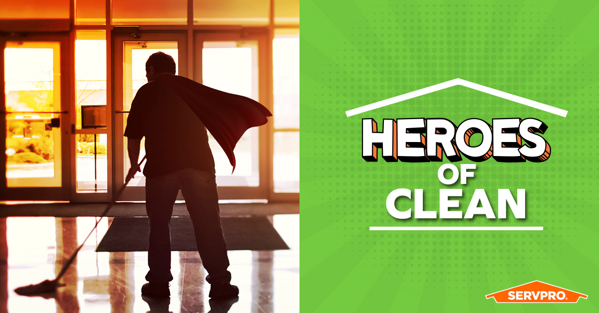 ServproPC's tweet image. Not all heroes will wear capes, today.