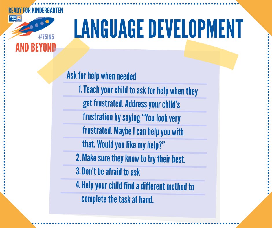 unitedwayhoco's tweet photo. Preparing children for Kindergarten isn't as challenging as you might think! Check out our #75in5 Kindergarten Readiness Kit for tools to ensure your kiddo is ready to go on day 1!

Find the full list here: https://t.co/yQI7r0thUk

#LiveUnited #BetterTogether #YouGiveHope https://t.co/EXtCGgz0Mm