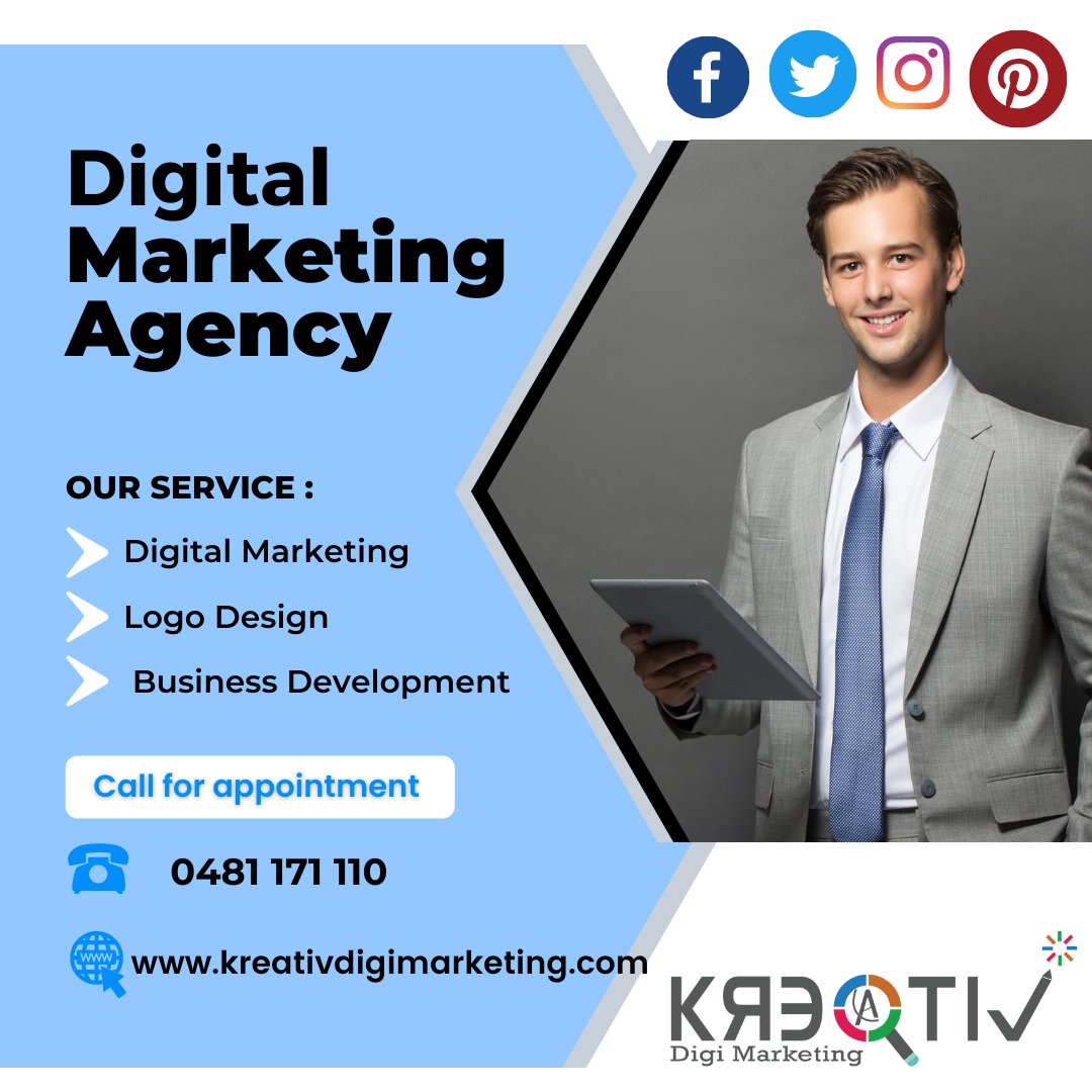 KreativDigi's tweet photo. Kreativ Digi Marketing is one of Best Online Digital Marketing Agency in Melbourne, 
#Kreatvdigimarketing #seo #sem #smm #contentwritting #advertising #digitalmarketinginmelbourne #webdesigning   #automatic
For More Details:
Mobile phone 0481 171 110
https://t.co/c2IKYvMGNR https://t.co/nkXB0nHMpn