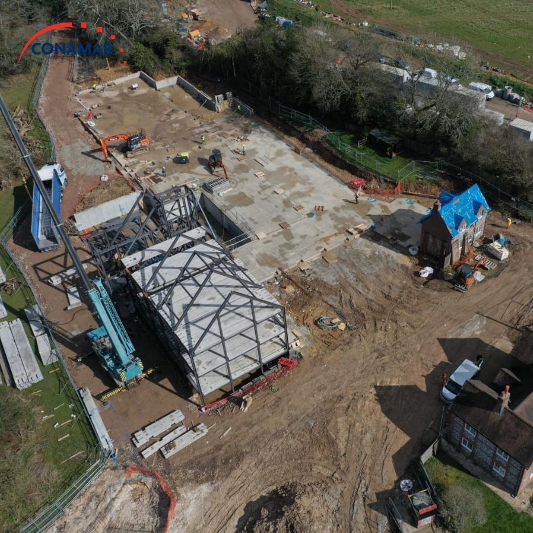 Conamar (@conamarbuild) on Twitter photo Work is progressing well at Garsington Opera Arts Hub, with demolition completed and the new structure and car park starting to take shape.
Keep up to date with the project and see more aerial photos on our website > conamar.co.uk/project/garsin… 
#demolition #progress Work is progressing well at Garsington Opera Arts Hub, with demolition completed and the new structure and car park starting to take shape.
Keep up to date with the project and see more aerial photos on our website > conamar.co.uk/project/garsin… 
#demolition #progress
