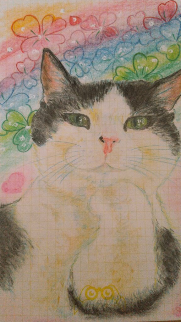 もなか 勝手にイケ猫選手権 過去画年頃描いたイケ猫 Pinterestから引用アレンジ 因みに自分は左から3番目のもんた推し 色鉛筆画 イラスト好きさんと繋がりたい 猫好きさんと繋がりたい 勝手にイケ猫選手権 みんなで楽しむtwitter展覧