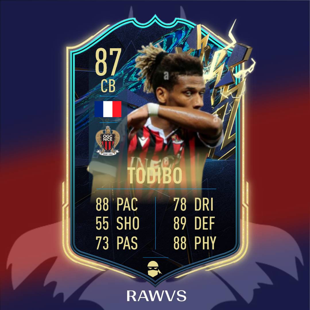 rawvsfifa's tweet photo. Todibo is confirmed to Community TOTS card. Looks nice stats 🔥
#rawvsfifa #no1detective #fifa #fifa22 #fut22 #fifabrasil #ultimateteam #fifasbc #totwprediction #fifatotw #weekendleague #futchampions #futcaptains #tots #ligue1 https://t.co/HK9a7Qxt9Q