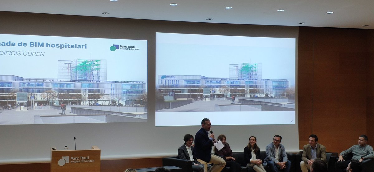 Asistiendo a la jornada "BIM hospitalario: els edificis curen"
Donde <a href="/parctauli/">Consorci Corporació Sanitària Parc Taulí</a> ha explicado su implantación BIM en el recinto hospitalario y dónde desde SPGarquitectura se debatirá sobre la última experiencia: un edificio de 6.600m2 construido en 8 meses #BIM #LeanConstruction