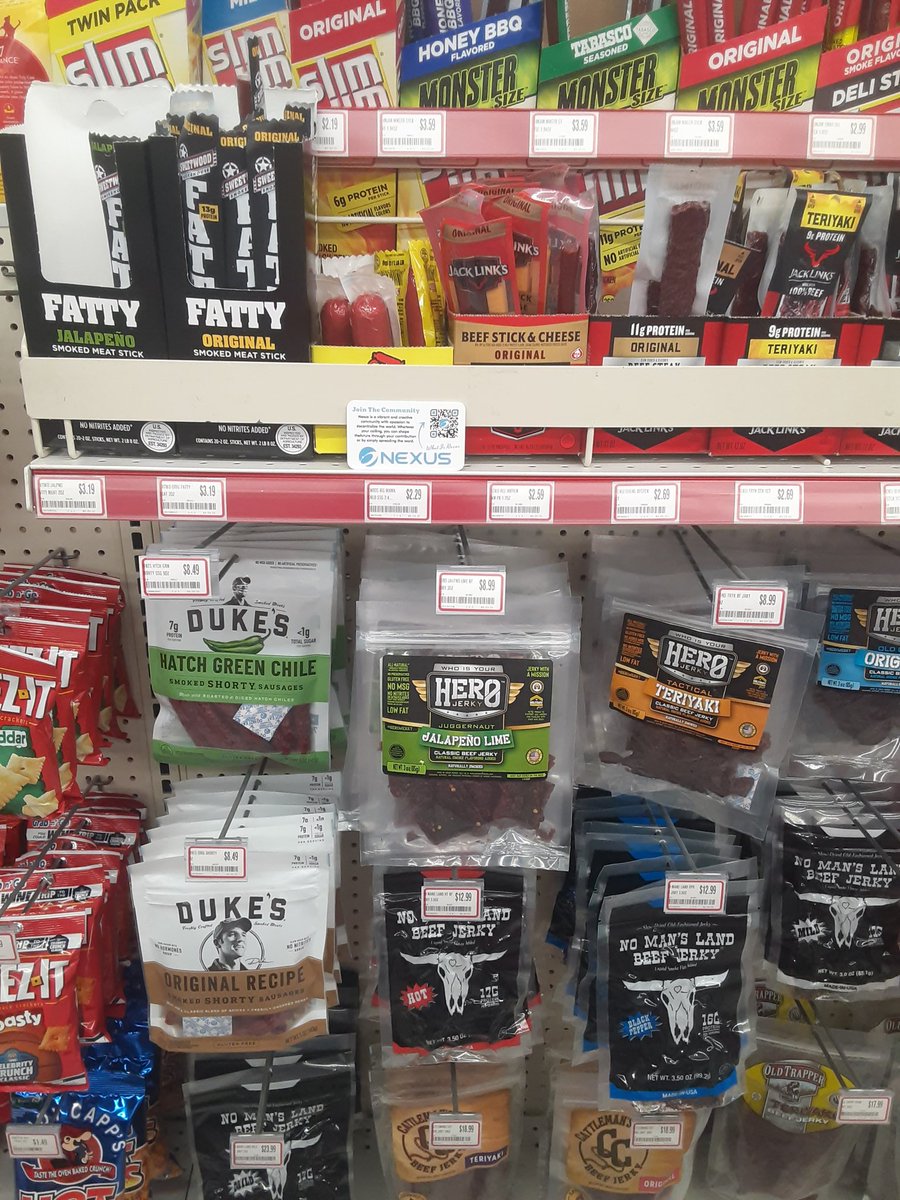 JessMikeTrick's tweet photo. This time some #seedcards planted at our last stop in Missouri. Kum &amp; Go, Neosho, MO. Let's see if anything grows. Oklahoma here we go!

#NexusNation 
#Nexus $NXS https://t.co/kWV2OVmYJz