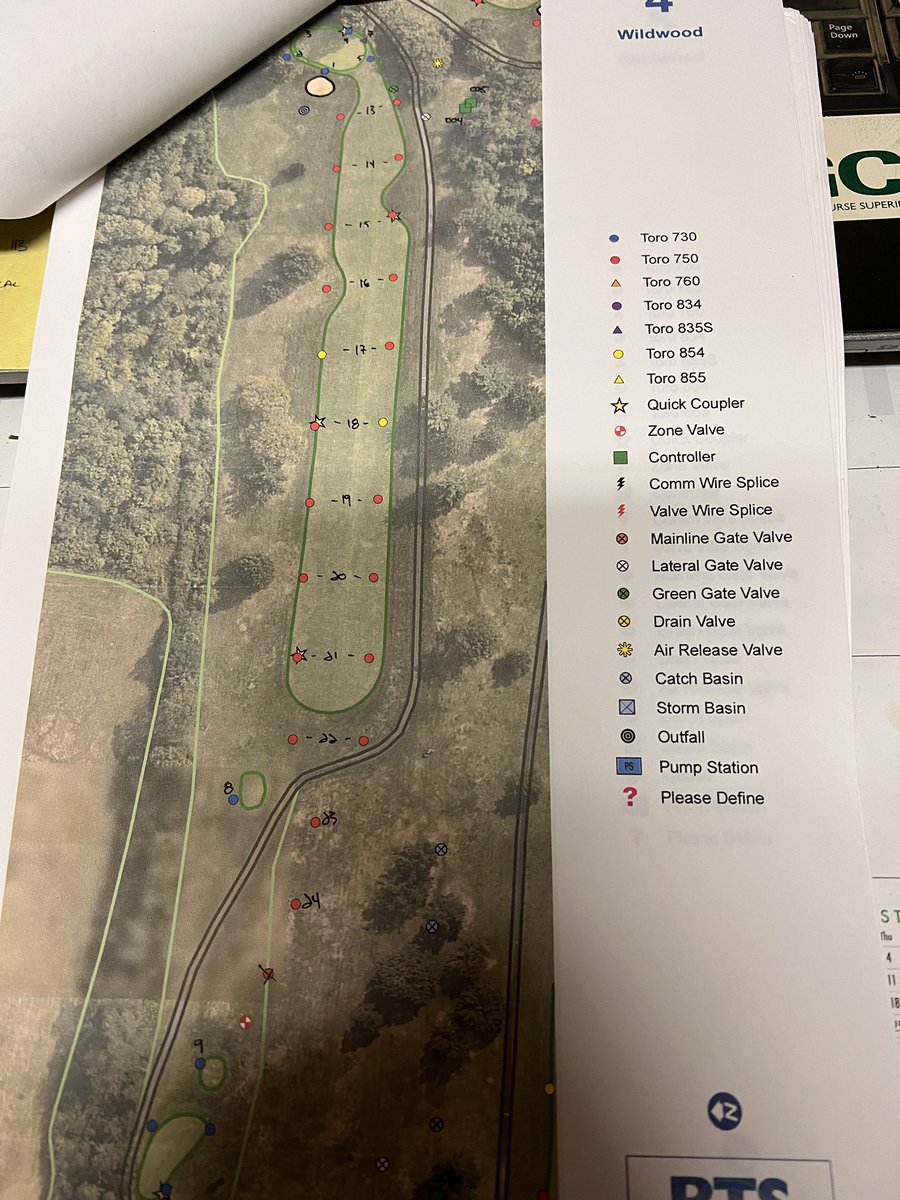 francisdmarion's tweet photo. Good morning @ragantechnical considered writing you an email but figured I would update ya here.
Almost done w/ labeling all stations, few tees left to mark as the stations are unique.
Your work here is has been unbelievable, Wildwood & I are grateful! #GPSimple #ThankYou https://t.co/PssJOxezxm
