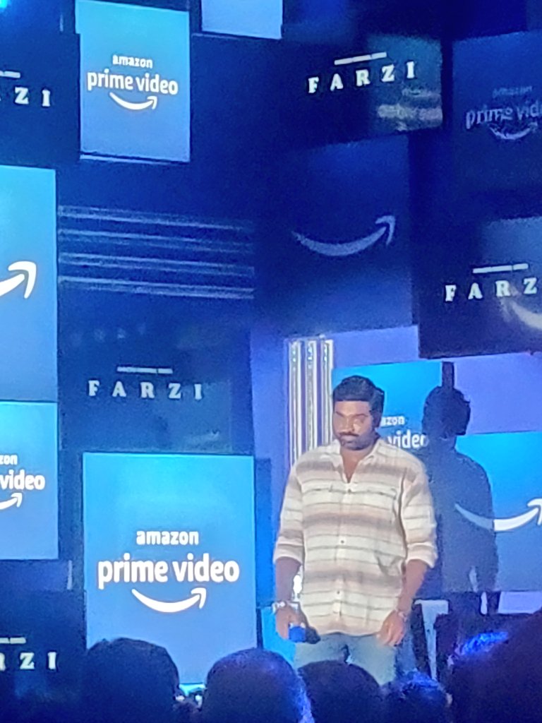 #AmazonPrime announces

#Farzi with #ShahidKapoor #VijaySethupathi #RashiKhanna

#GulkandaTalkies with #KunalKhemu #Patralekha 

Directed by #RajNDK

#Jubilee with #AditiRaoHydri #AparshaktiKhurrana #Prosenjit #SidhantGupta 

Directed by #VikramadityaMotwani