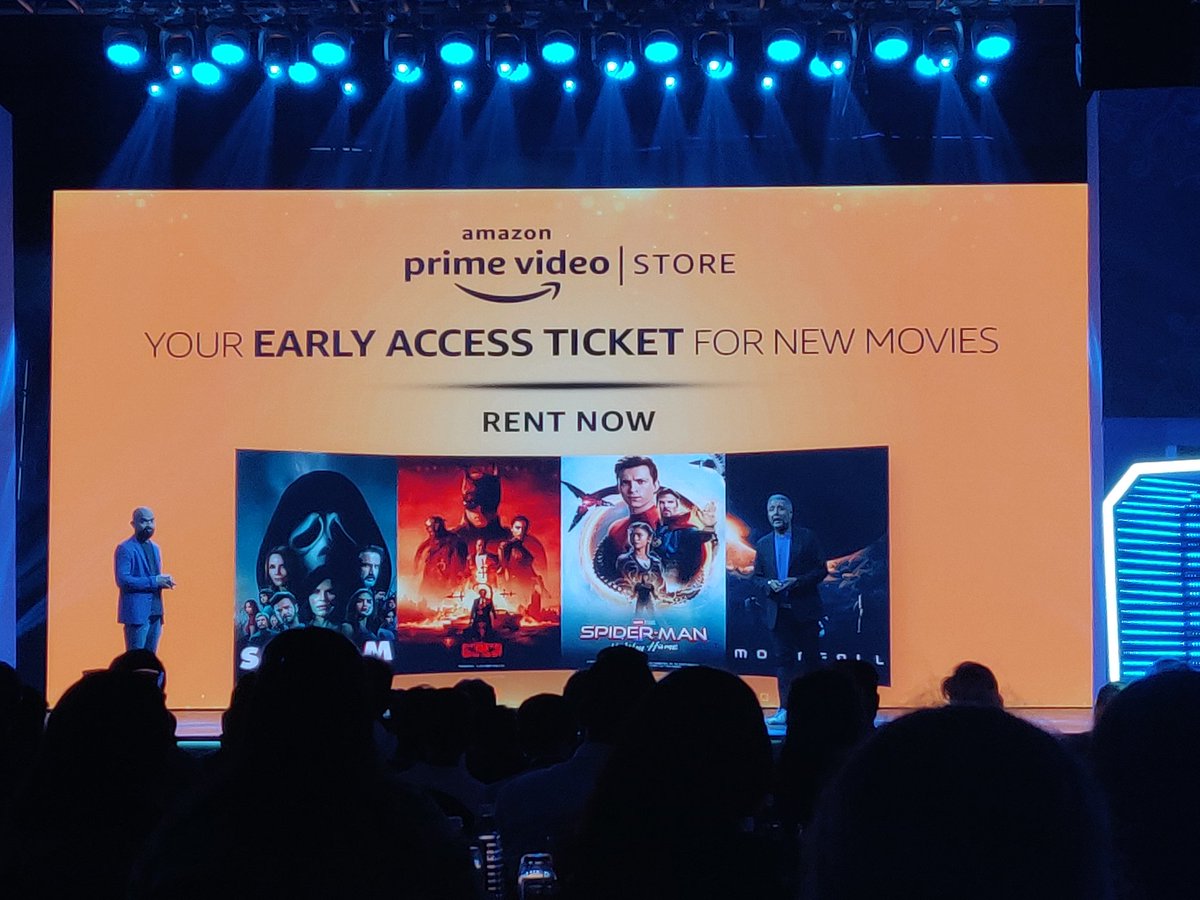 #SeeWhereItTakesYou <a href="/PrimeVideoIN/">prime video IN</a>  announces fresh content slate in India including 40 original productions and launch of their TVOD service. The OTT also commits to double its investment in India over 5 yrs.