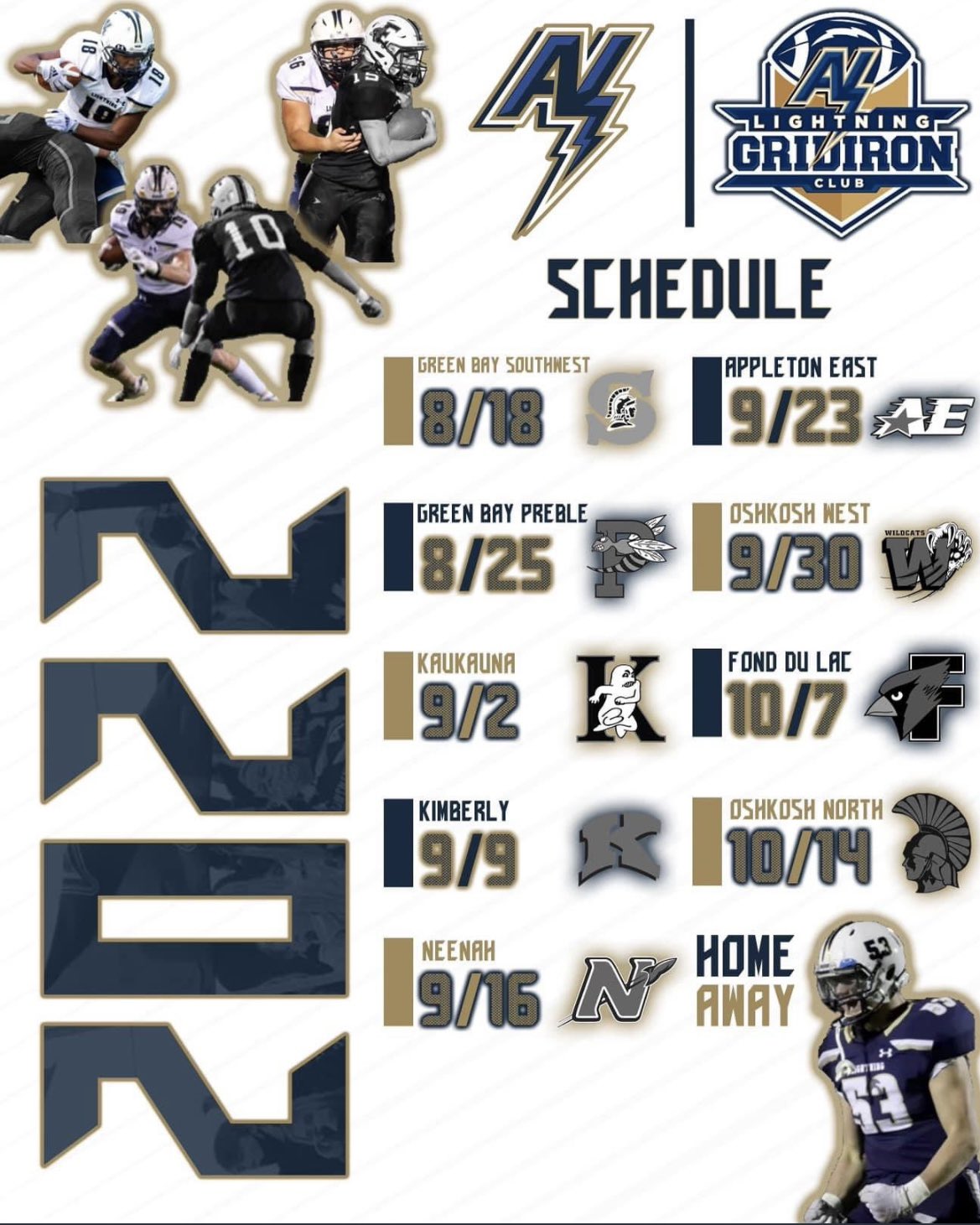 ⚡️Appleton North Football⚡️ (ANLightningFB) / Twitter