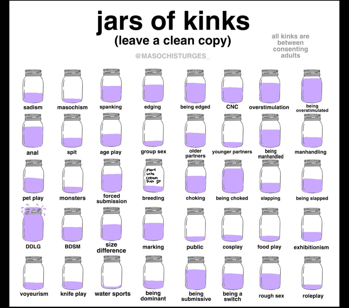 BabyGurlNSFW's tweet photo. My jars of kinks.ππ»ππ»β€οΈβπ₯
U can also do it and show it to me in the comments π₯Ί
#jarsofkinks #nsfwtwt #18pluscontent https://t.co/7DRTEuznJH
