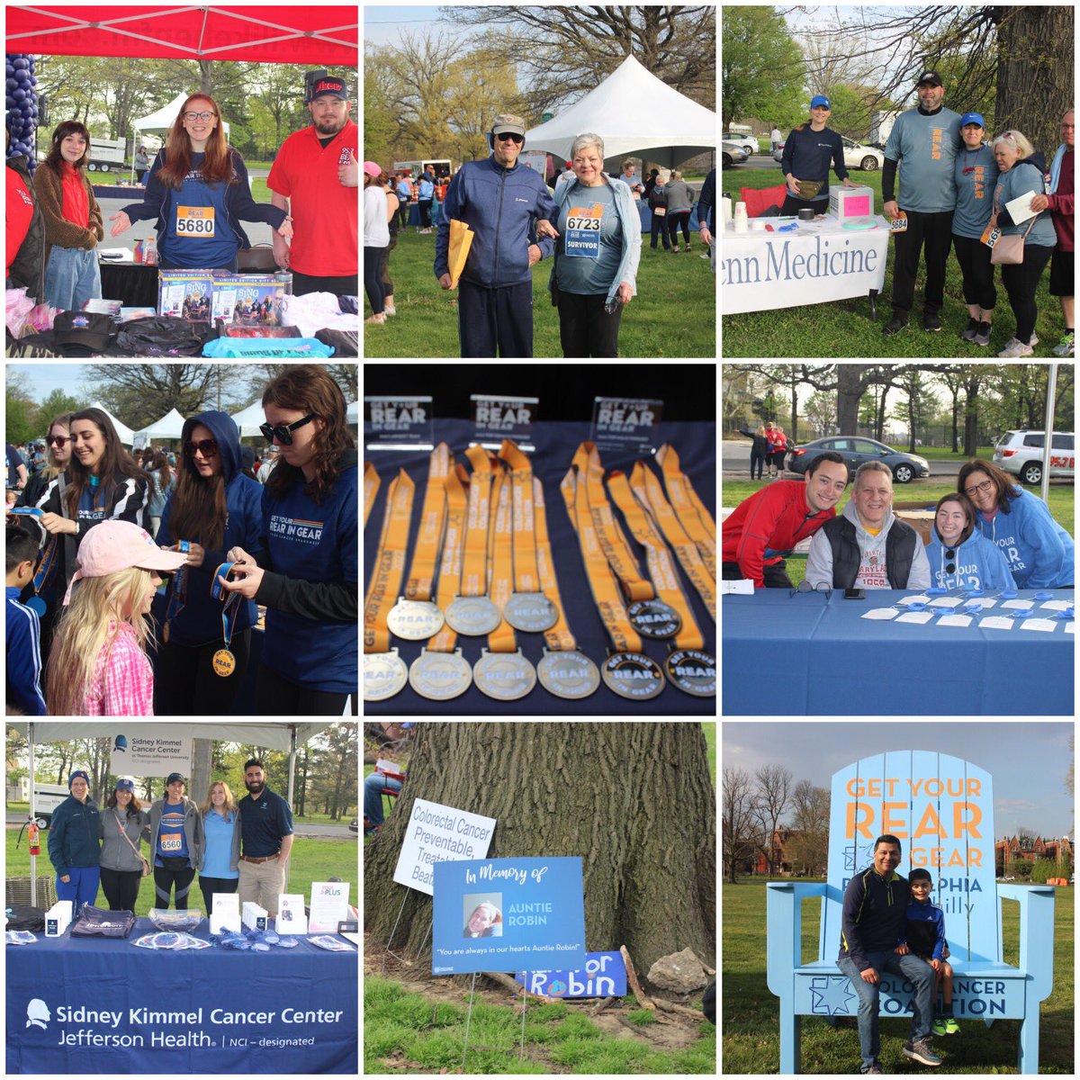 GYRIGPhilly's tweet photo. Thanks for joining us April 24 to fight #coloncancer! With your help, we’re raising awareness that screenings save lives &amp; funding research, education &amp; patient care. ❤️ to our sponsors, volunteers, teams &amp; all! #preventable #treatable #beatable @ColonCancerCoal @kittygrasso https://t.co/kKWI1qril3