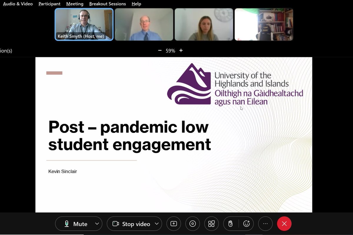 A great turn out for today's LTA Connect webinar, now underway with @ThinkUHI's Student Engagement Manager Kevin Sinclair leading colleagues on exploring post-pandemic student engagement #ThinkUHI