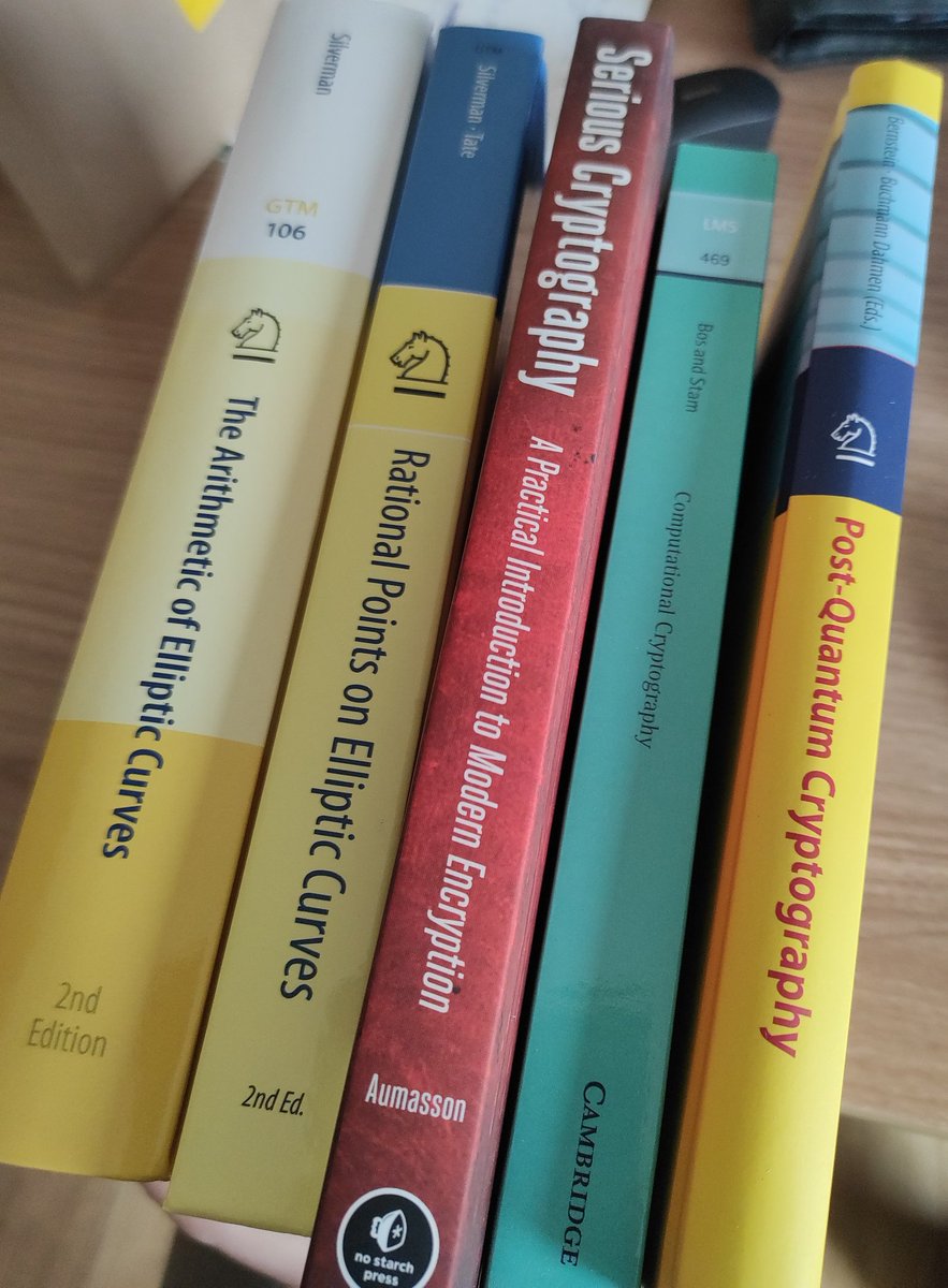 Cryptoni0x's tweet image. You and me, reading these books under a tree in a mediterranean spring day. This could be us, Ángel de amor. 
#cryptography #ellipticcurve