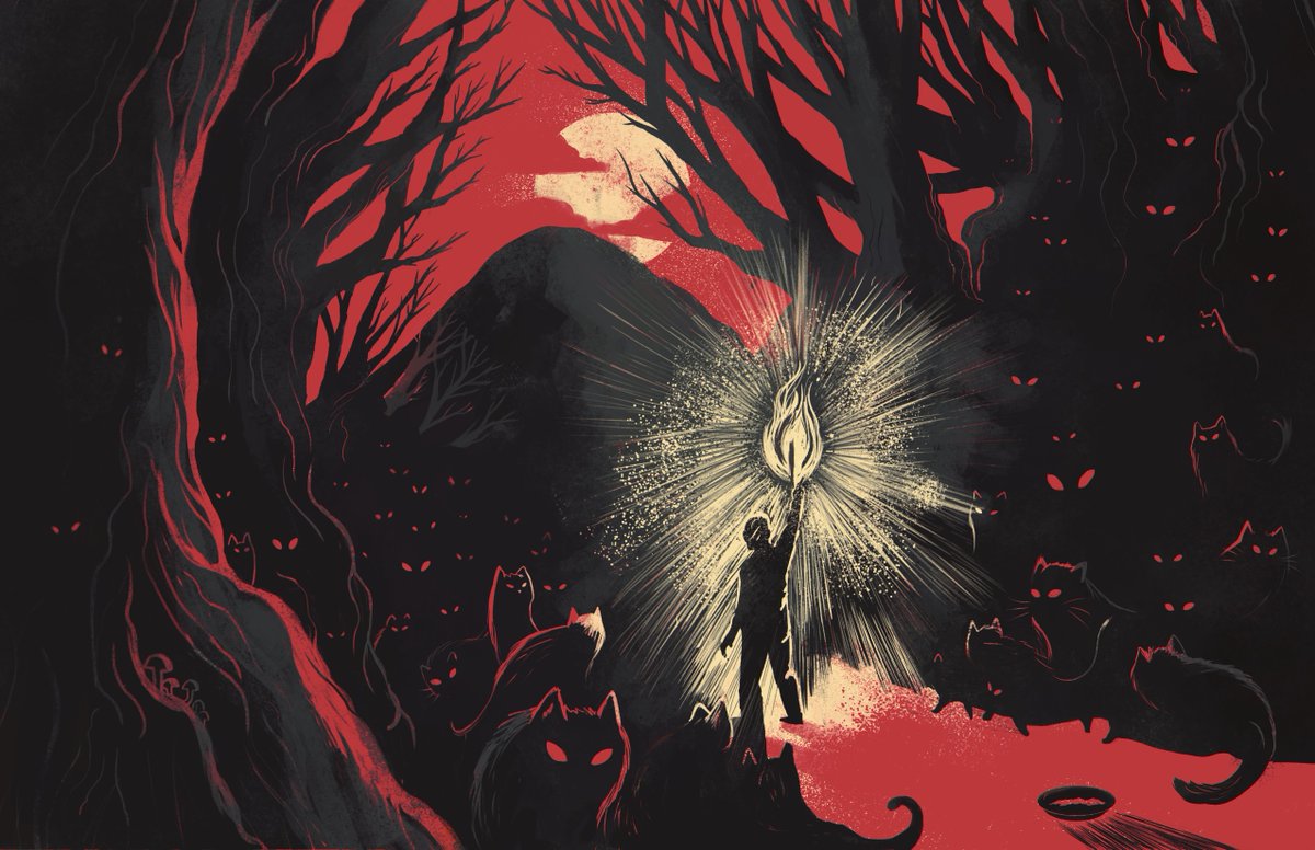 FalconianP's tweet image. We're also offering a free PDF preview of: 
*The Heralds of the Void, a group of self-mutilating magic users that worship the concept of "nothingness"
*Redford Hollow, a village whose prosperity relies on a number of oaths and bargains with the Fae that watch over the area.