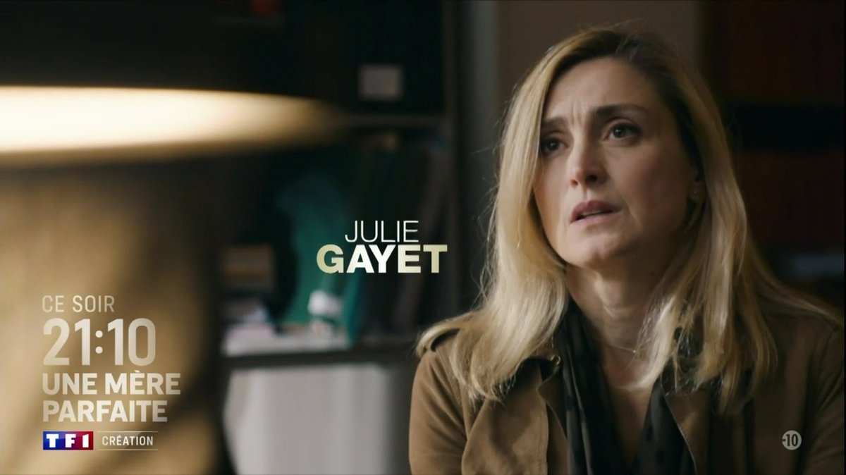 Ce soir à 21h10 lancement de la nouvelle série inédite de <a href="/TF1/">TF1</a> #UneMèreParfaite avec <a href="/EdenDucourant/">Eden Ducourant</a>, <a href="/IamJulieGayet/">Julie Gayet</a> et <a href="/tomersisley/">tomer sisley</a>.