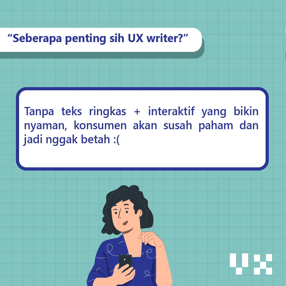 thehatch_id's tweet photo. Seiring dengan banyaknya digitalisasi di berbagai bidang, UX writer jadi dikenal sebagai salah satu karir on-demand zaman sekarang, deh! https://t.co/Ar5EVPaUFF
