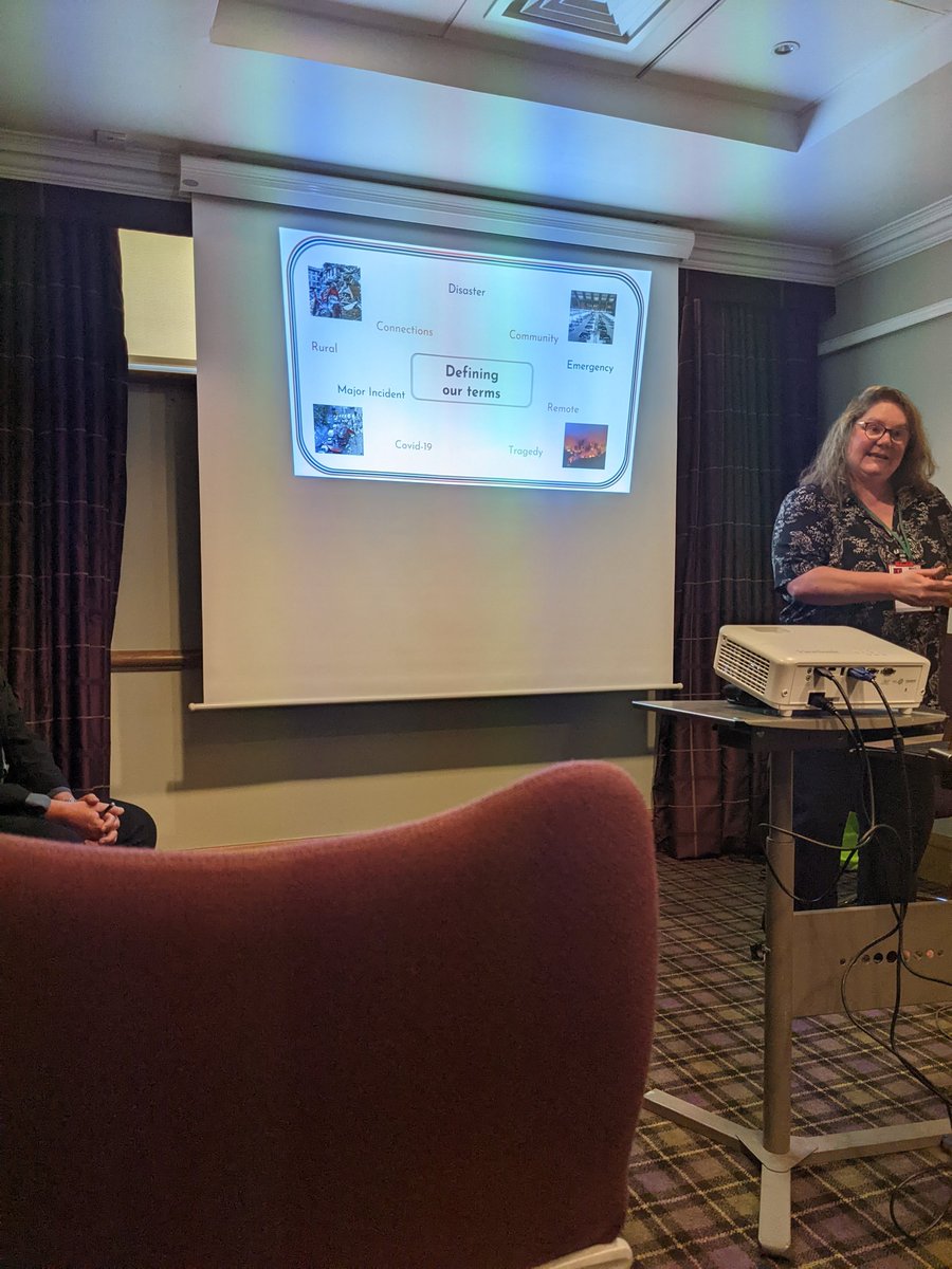 ooh_nhsh's tweet photo. Delighted to meet our new @NHSHighland Emergency Planning &amp; Resilience Officer, Kate Cochrane and @cushdiebardy  in person with such an engaging presentation #rethinkingremote2022 https://t.co/EqTJ9Vmj3r