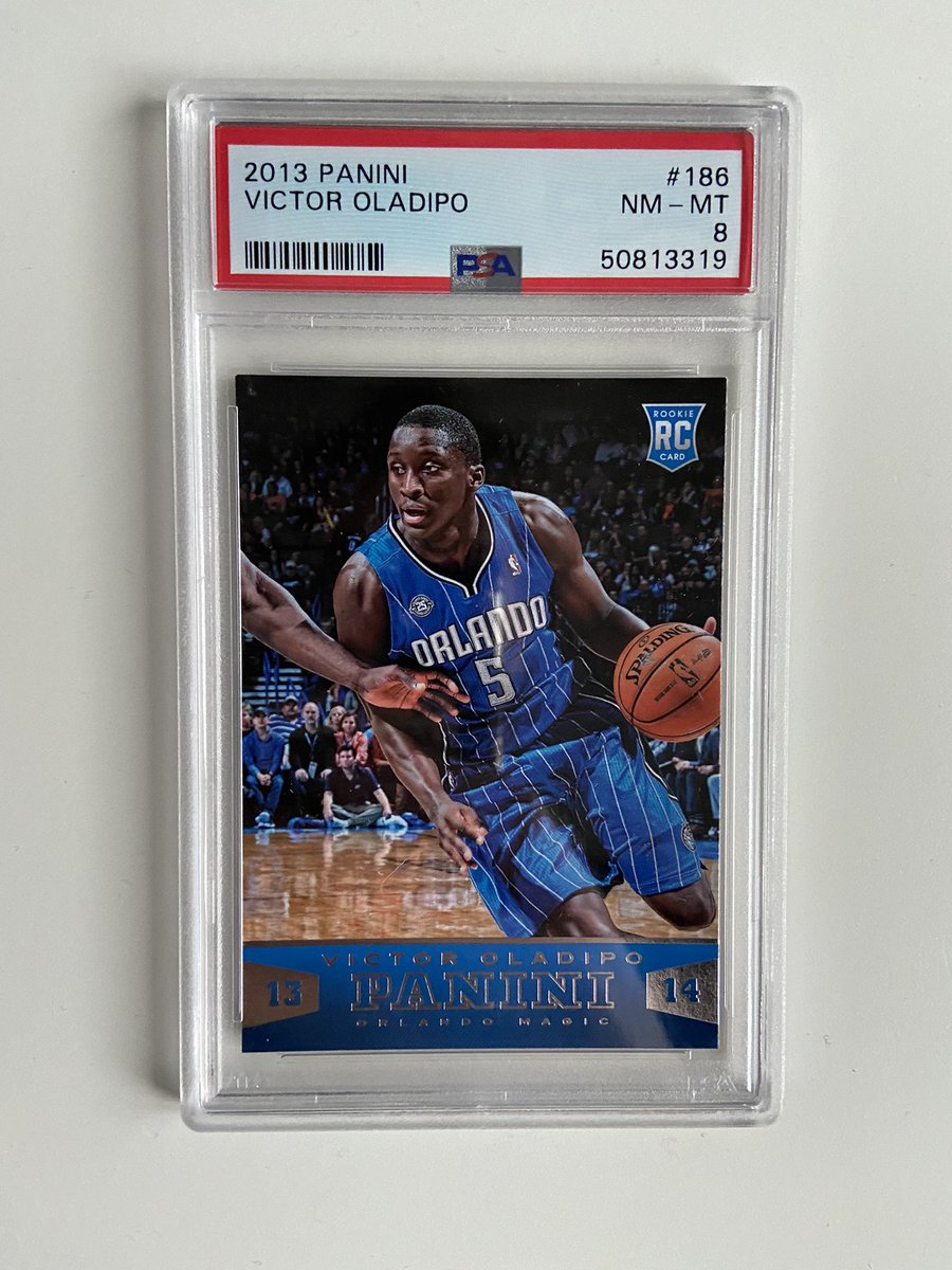 Iemand interesse in deze Oladipo rookie kaart? Oladipo doet het weer lekker bij Miami!
