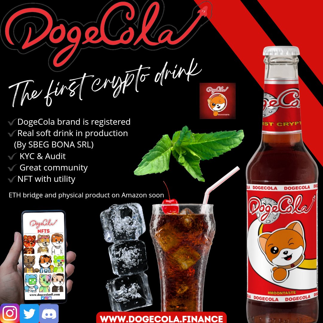 <a href="/doge_cola/">DogeCola™ Ecosystem</a> Let's go for It!!
#dogecola