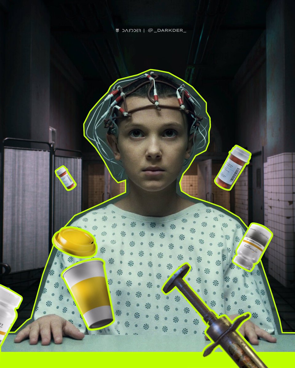 I remastered one my my old #StrangerThings design, hmmm I improved my skills a lil bit…
#MillieBobbyBrown #StrangerThings4 #photoshop