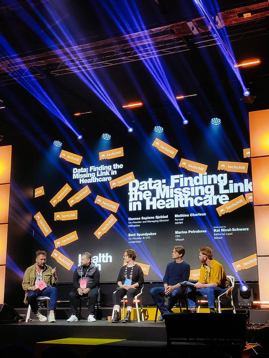 The main topic is data, and speakers agree on its importance in healthcare and its big potential. 
<a href="/Mcharleux/">Mathieu Charleux</a> emphasizes that "If you don’t do anything with data, you can’t make an impact in the AI."

#techchill2022
