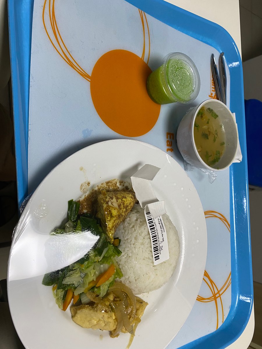 ngarep apa lah dr makanan rumah sakit.. 
wkwkwk