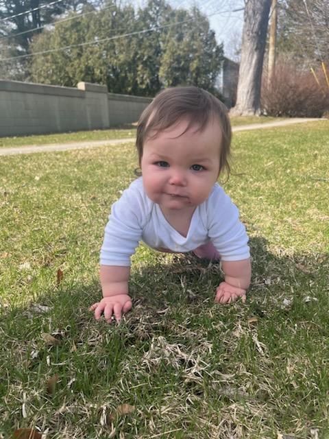 My youngest granddaughter.