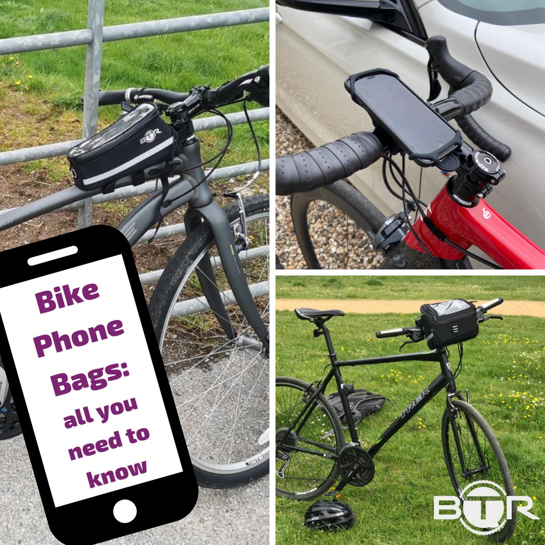 🚴📱Whether you’re new to cycling or an old hand, it’s likely you’ll want to keep your phone to hand so that you can navigate your route or just know that it’s somewhere safe.🤳🏿 
💠Step up, the super handy phone bike bag or mount.
🤔But which one to choose?ow.ly/8eUS50zGiVv
