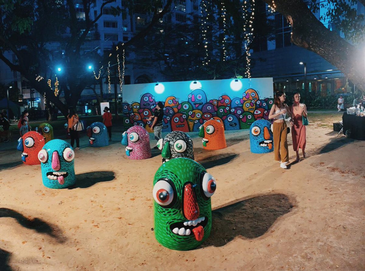 enjoyGLOBE's tweet photo. It’s been one extraordinary afternoon at Art in the Park. Know how you can get your hands on @distortmonster’s monstrous marvels along with exclusive #GlobePlatinum tokens here: https://t.co/GkYzj6T5U9 #OwnTheExtraordinary https://t.co/CsDLZ7kMuv