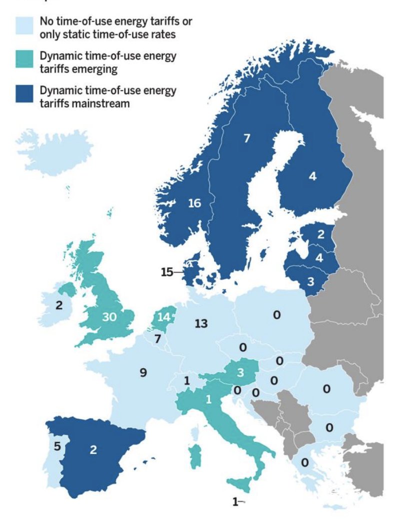 What if people would be rewarded for charging their cars when it is good for the grid &amp; when carbon emissions are lowest?

Smart charging encouraged by smart tariffs can achieve this. We <a href="/RegAssistProj/">RAP</a> found 139 tariffs &amp; services across Europe. 🧵

raponline.org/knowledge-cent…