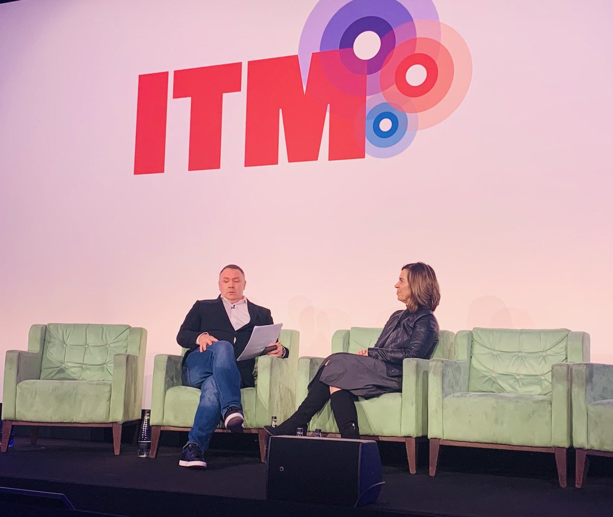 There are lots of areas where we can compete but sustainability should not be one of them, says ⁦⁦<a href="/united/">United Airlines</a>⁩ Senior VP President Worldwide Sales Doreen Burse at #ITM2022 #sustainability #unitedairlines