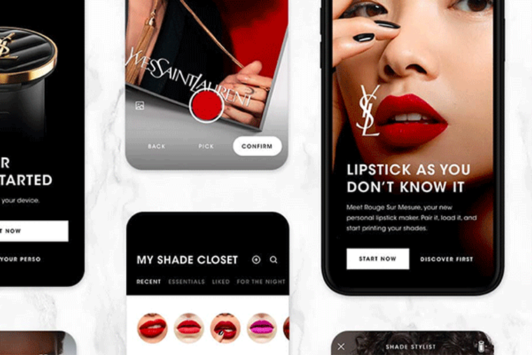 faridatir's tweet photo. After pioneering #NuShadeFinder and #RougesurMesure, #YSL introduces the #Fragrance Finder: #YSLscentstation. A neuro-connected #headset that uses EEG for the first time in the beauty industry for in-store #experience. https://t.co/yEYE6iH1TG https://t.co/NJd55Bn4d6 https://t.co/g1x79XX5HH