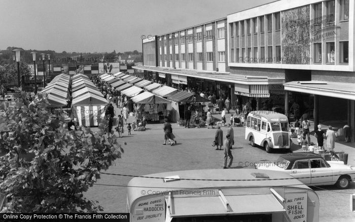 Basildon Market has undoubtedly changed its look over the last 19 years, but what hasn't changed is it's being the heart of the community.