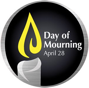 As a guy whose job features no physical hazards, I have deep respect for those who put themselves in harm’s way to earn a living. Remembering those who have lost their lives at work over the years. #DayOfMourning