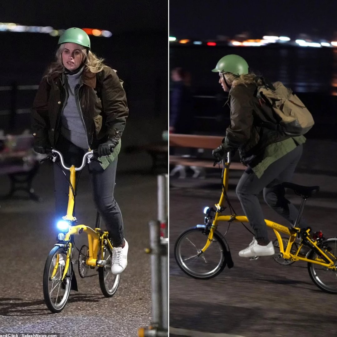 DashelHelmets's tweet photo. It's been a whole year since #RebelWilson was spotted looking fab out and about in her Dashel Helmet 💚
#dashelhelmets #dashel #madeinuk #cycling #cyclehelmet #helmet #bikehelmet #stylishhelmet #brompton #bromptonlife https://t.co/J5hsoihwXC